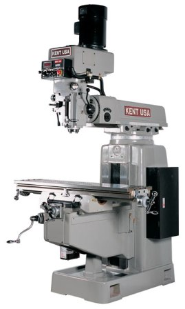 KENT, VERTICAL KNEE MILL, MODEL#KTM-5VKF-E **NEW**