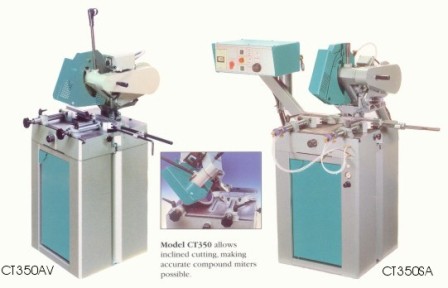 14&quot;, KMT HIGHSPEED SAW, MANUAL W/AIRVISE FOR ALUM &amp; NON-FERROUS, MODEL#CT350AV