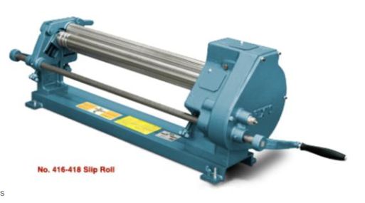 36" x 16-18 GA., ROPER WHITNEY, SLIP ROLLS, MODEL#390 **NEW**