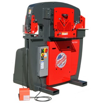 EDWARDS 100-TON IRONWORKER, 1-PHSE, MODEL#JAWS-100-TON, **NEW**