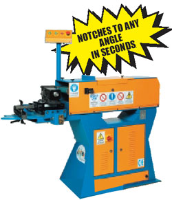 4-1/2&quot;, ERCOLINA PIPE &amp; TUBING ABRASIVE NOTCHER, EN180 **NEW**