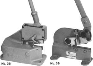 5&quot;, ROPER WHITNEY THROATLESS BENCH SHEAR, MODEL#38 **NEW**