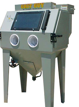 BEADBLAST CABINET, GRITGUY, 48"W X 24"D, 2-DOOR, MODEL#4824 **NEW**