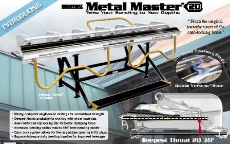 20 Ga. x 12'6", VAN-MARK, INDUSTRIAL METAL MASTER, IM1255 **NEW**