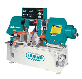 12&quot;, CLAUSING KALAMAZOO AUTOMATIC HORZ BANDSAW, MODEL#KC12AX, **NEW**