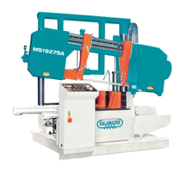 19&quot;, CLAUSING KALAMAZOO SEMI-AUTO HYD SWIVEL-HEAD TWIN-COLUMN MITRE, #MS1927SA