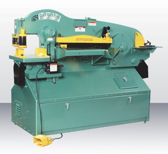 PIRANHA 140-TON SINGLE-OPERATOR IRONWORKER, MODEL#P140 **NEW**