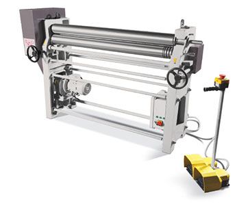 4' x 12 GA., SAHINLER INITIAL PINCH SLIP ROLLS, MODEL#MSM 1270-90 **NEW**