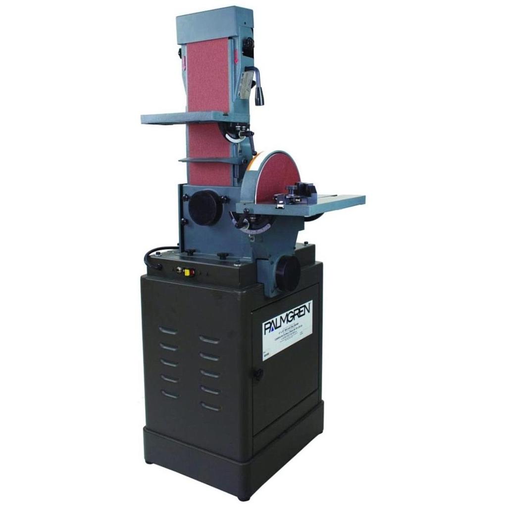 6" X 48" BELT, 10" DISC PALMGREN FLOOR MODEL, MODEL#9681110, NEW