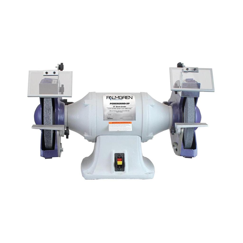 10" PALMGREN BENCH GRINDER W/DUST COLLECT, 1.5HP 1PH, MODEL#9682075, NEW