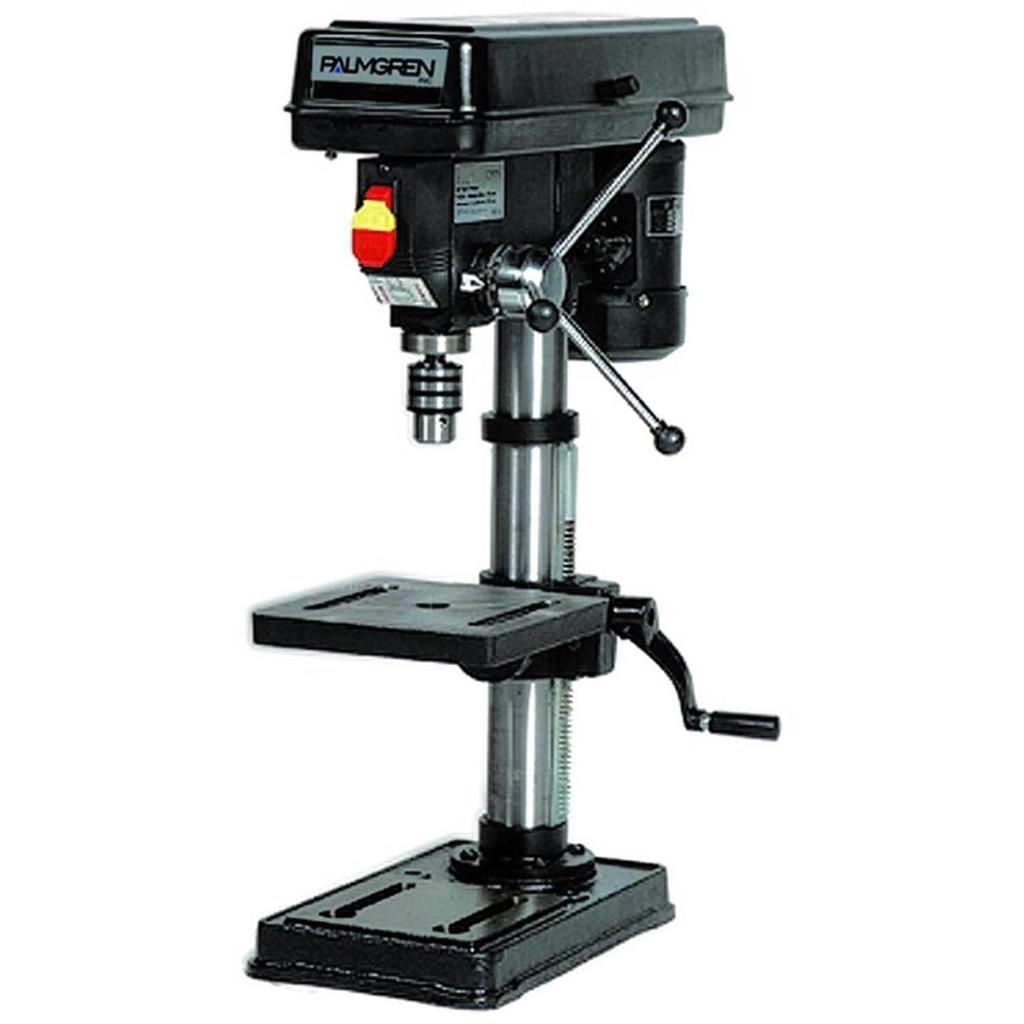 10" PALMGREN 5-SPEED BENCH TOP STEP PULLEY DRILL PRESS, MODEL#9680110, NEW