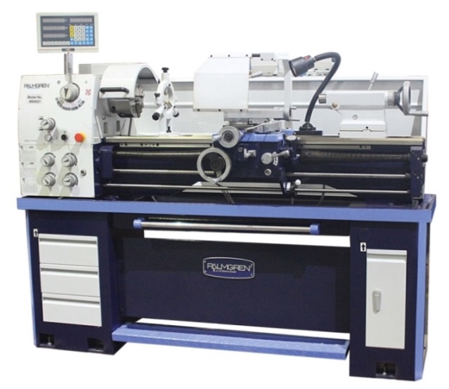 13&quot; x 40&quot; cc, PALMGREN ENGINE LATHE WITH DRO, 3-PHASE, MODEL#9684522, NEW