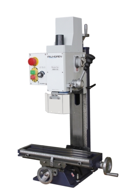 PALMGREN 13&quot; GEAR-HEAD VARI-SPD MILLING MACHINE, 1-PHASE, MODEL#9680159, NEW