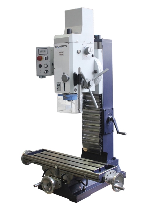 PALMGREN 20" GEAR-HEAD VARISPEED MILL, 1-PHASE, MODEL#9680166, NEW