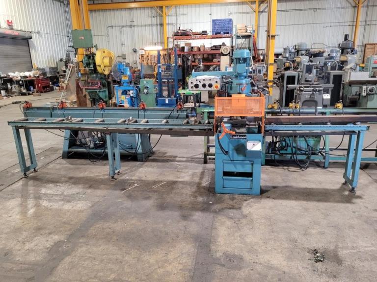 14&quot; SCOTCHMAN SEMI-AUTO VERTICAL COLUMN COLDSAW, MODEL#CLM350SA, USED