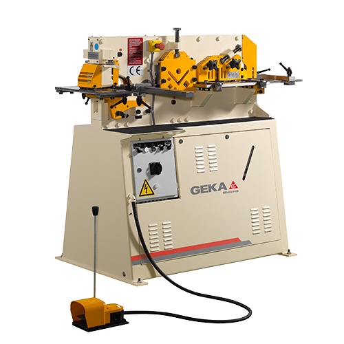GEKA 50-TON IRONWORKER, MODEL#MINICROP **NEW**