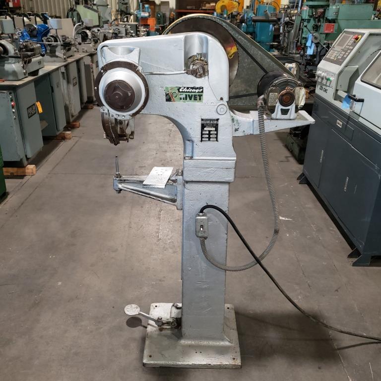No. 912, CHICAGO RIVET MACHINE, MODEL#912, USED