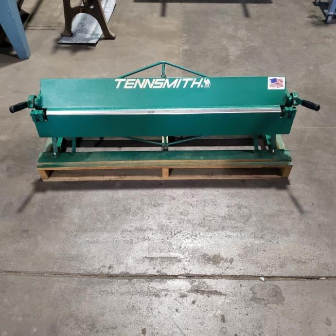 22 Ga. x 48&quot;, TENNSMITH STRAIGHT BRAKE, MODEL#S4822, USED