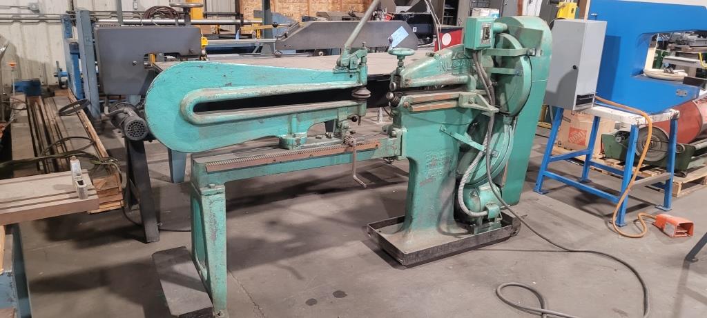 14 Ga., NIAGARA 60" CIRLE SHEAR, MODEL#15A, USED