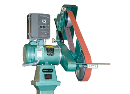 NO. 960-272, BURR KING 2&quot;X72&quot; TWO-WHEEL BELT GRINDER, MODEL#960-272, NEW