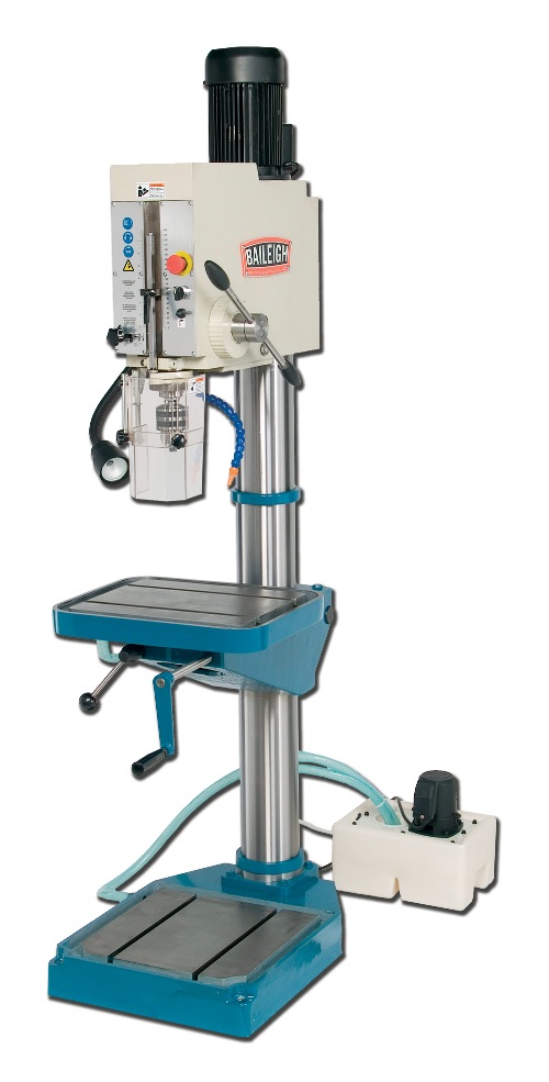 20" BAILEIGH GEAR-DRIVEN DRILL PRESS, W/PWRDOWNFEED, MODEL#DP-1500G **NEW**
