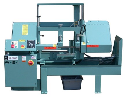 10&quot; x 17&quot;, WF WELLS SEMI-AUTO TWIN-POST BANDSAW, MODEL#W-10-1, NEW