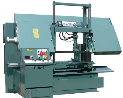 17" x 20", WF WELLS SEMI-AUTO TWIN-POST BANDSAW, MODEL#F-16-3 **NEW**