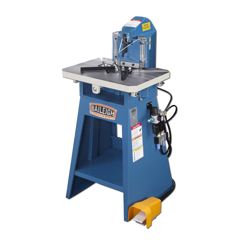 5" x 11 GAUGE, BAILEIGH PNEUMATIC CORNER NOTCHER, MODEL#SN-F11-AN, NEW
