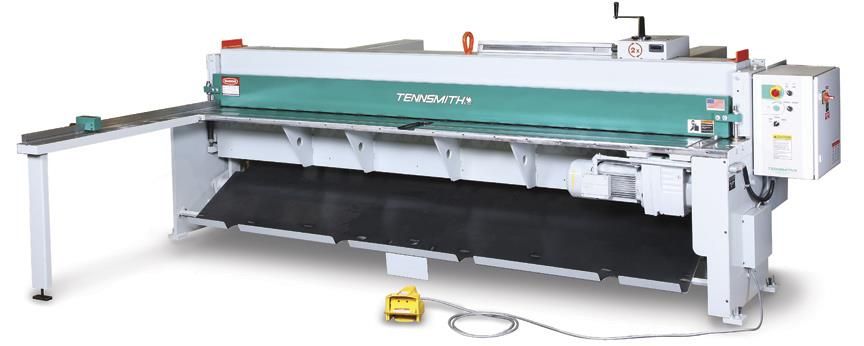 14 Ga. x 10'6", TENNSMITH MECHANICAL POWER SHEAR, MODEL#LMS126-14, NEW