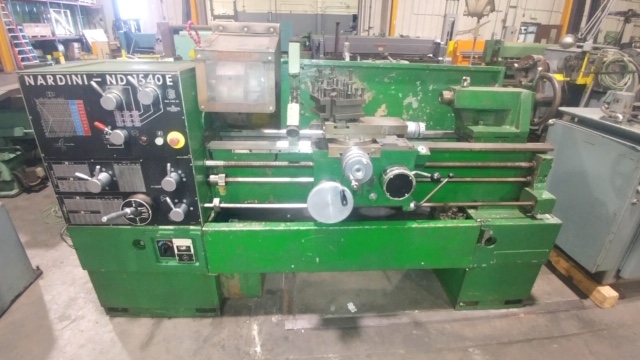 15&quot; x 40&quot; cc, NARDINI ENGINE LATHE, MODEL#ND 1540 E, USED