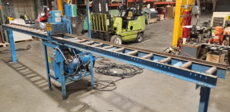 4&quot; x 4&quot; x 1/4&quot; capacity, WHITNEY ANGLE SHEAR, MODEL#606-250, USED