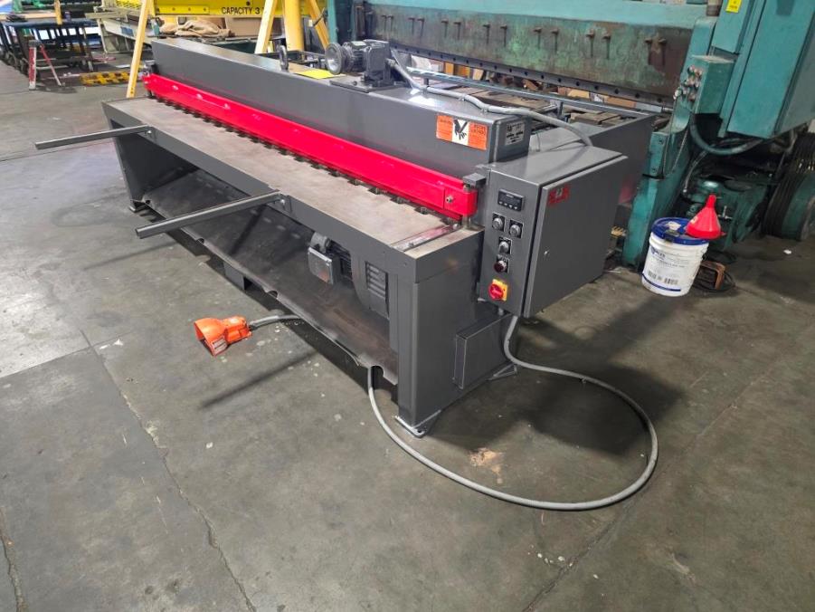 14 Ga. x 120&quot;, ROPER WHITNEY 10m14 MECHANICAL POWER SHEAR, USED