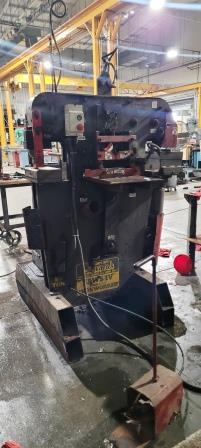 EDWARDS 55-TON IRONWORKER, SOME PARTS WORK SOME DO NOT SEE VIDEO